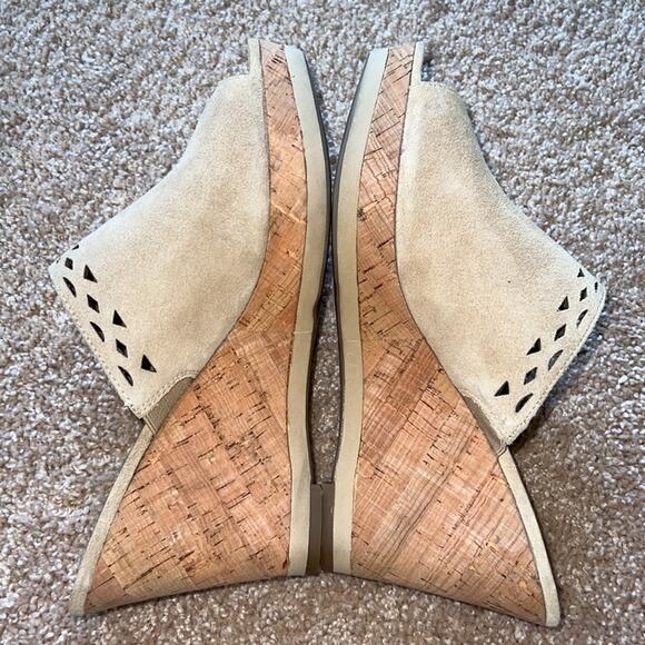 Franco Sarto Cork Wedge Slip-on - Size 10 - Picture 6 of 10